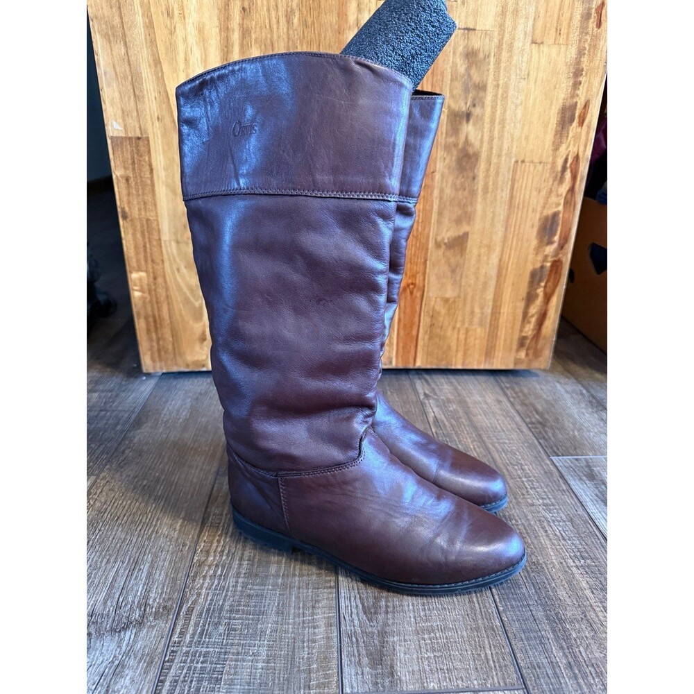 Women’s Orvis Regence Comfort Leather Boots Sz. 9B Dark Brown